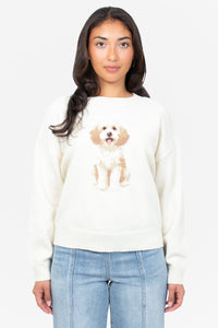 Mabel Cockapoo Knit Sweater