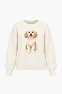 Mabel Cockapoo Knit Sweater