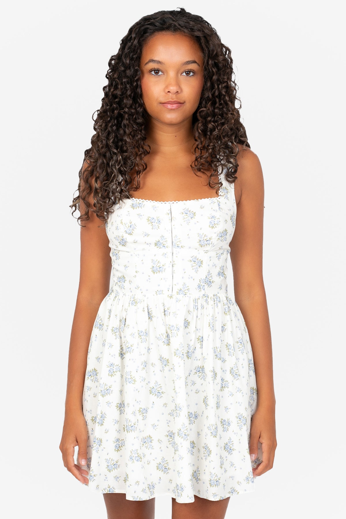 Meadow Floral Mini Dress