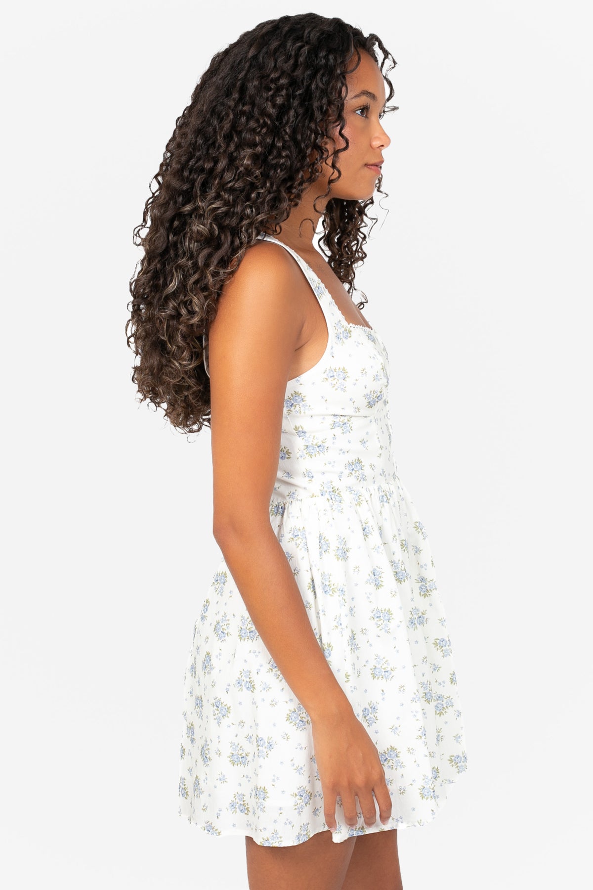 Meadow Floral Mini Dress
