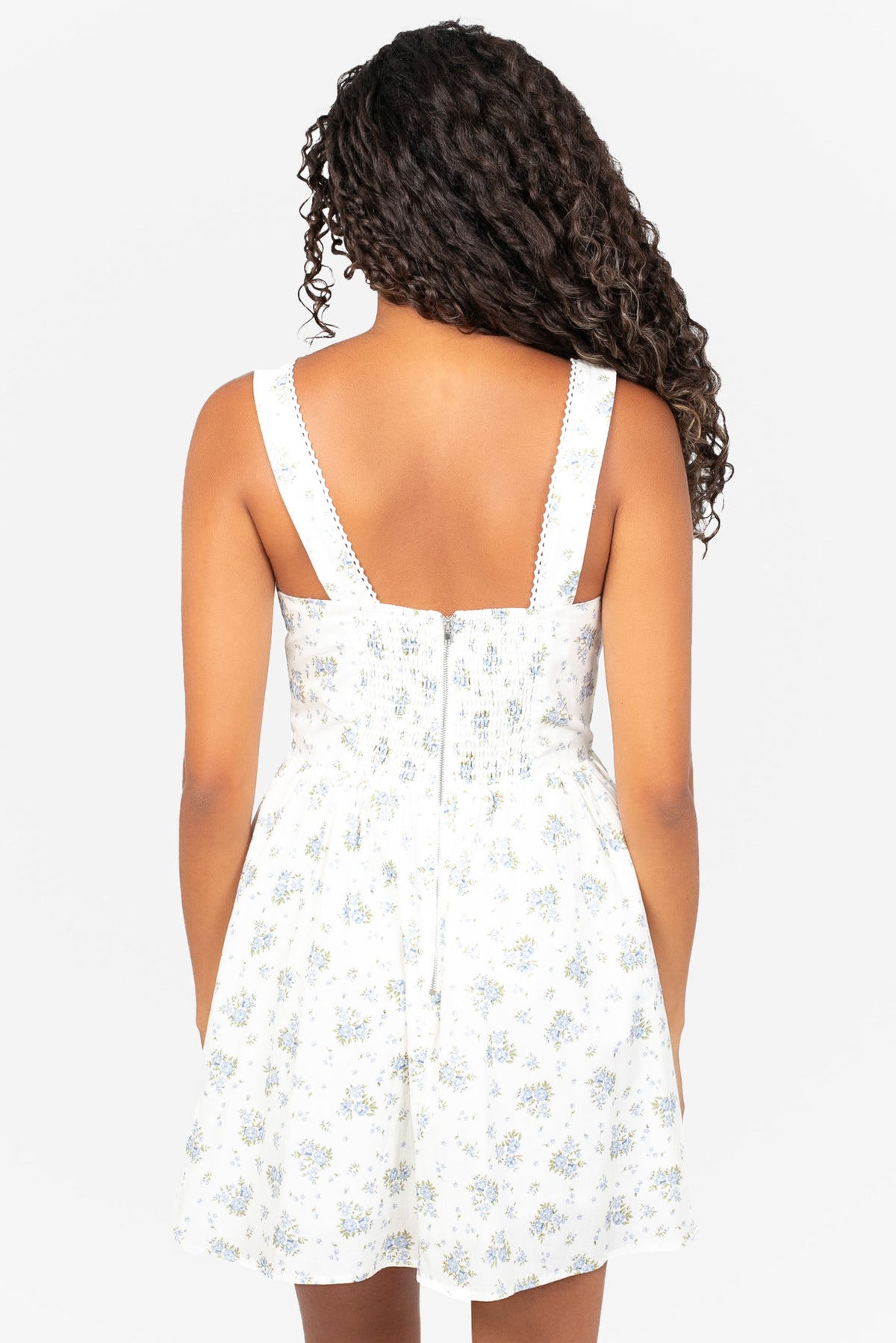 Meadow Floral Mini Dress