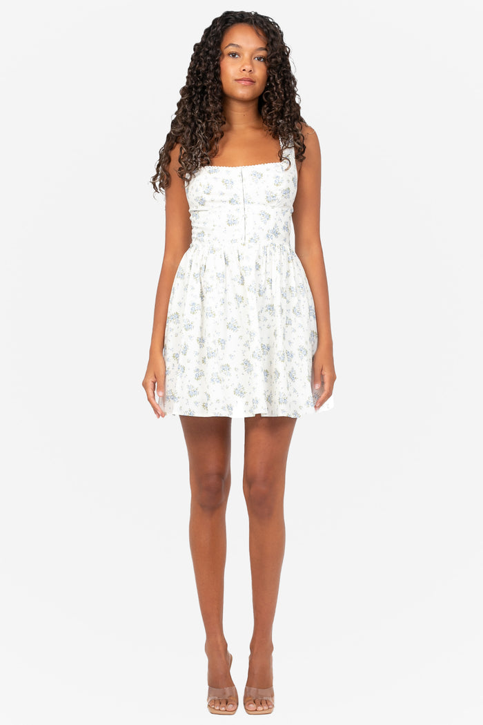 Meadow Floral Mini Dress