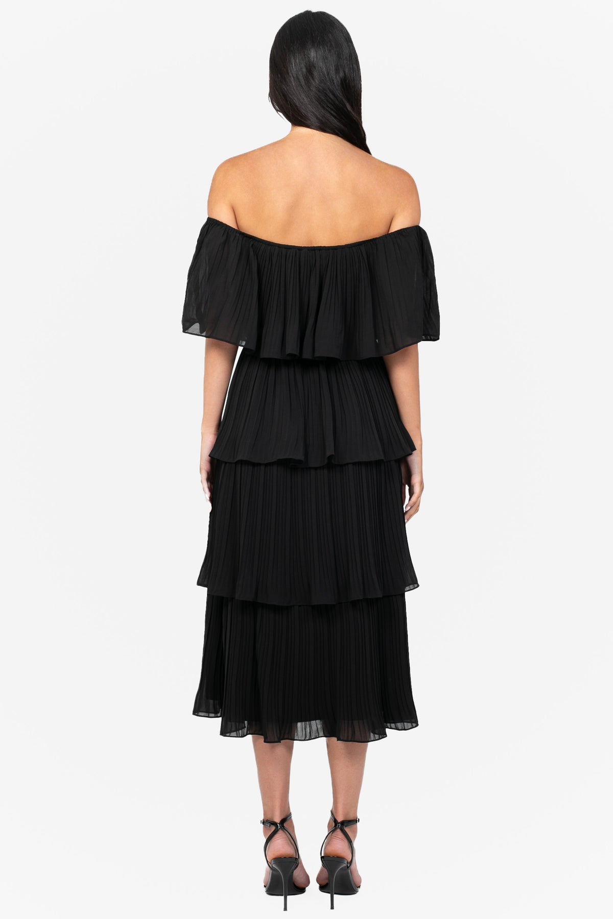 Marianne Pleated Midi Dress