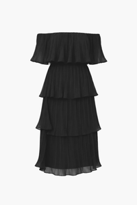 Marianne Pleated Midi Dress