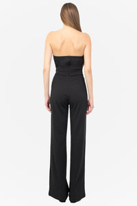 Rosavind Strapless Asymmetrical Jumpsuit