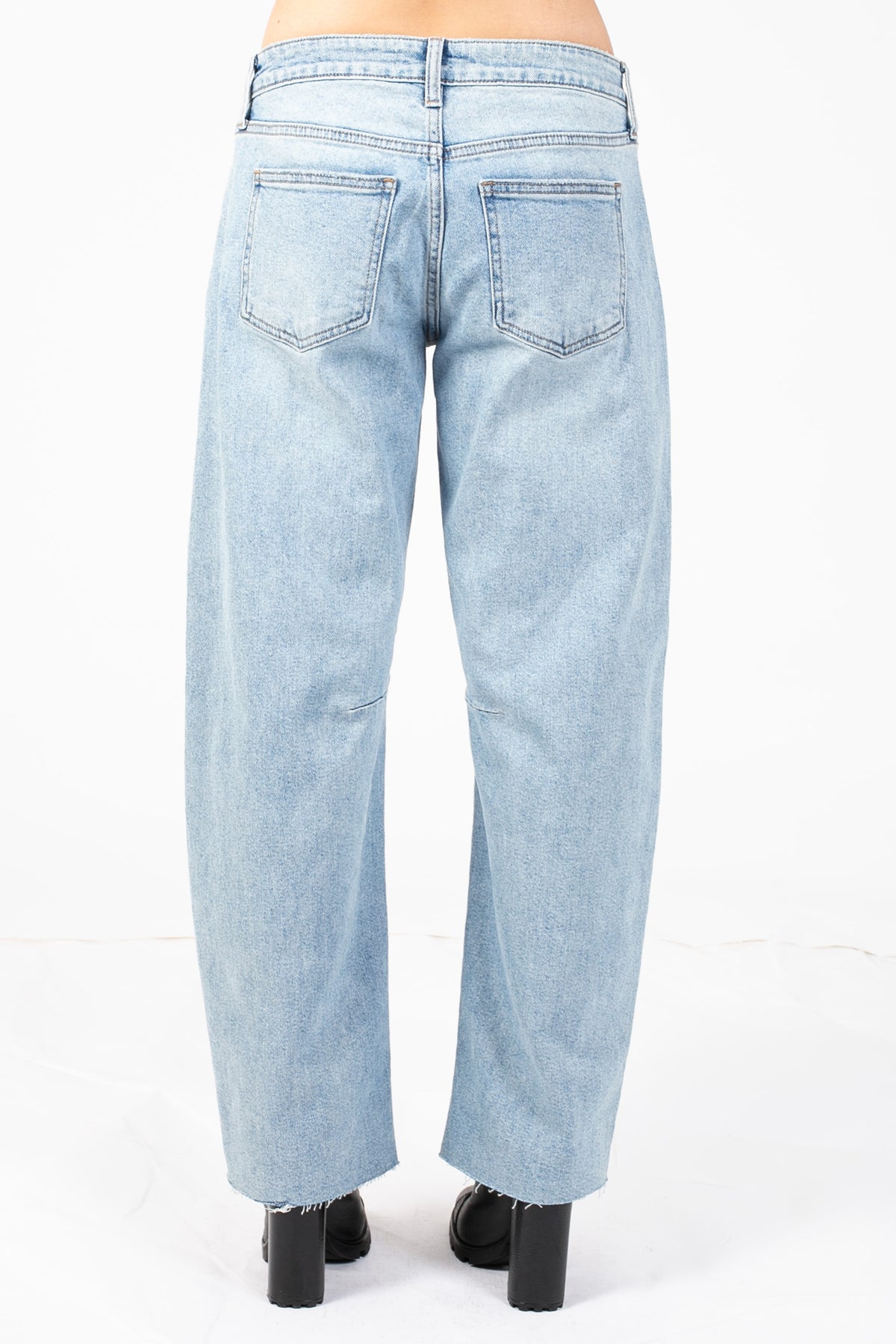 Just USA® Barrel Jeans - honey