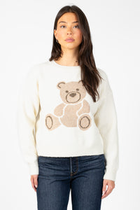 Cuddle Bear Sweater - honey