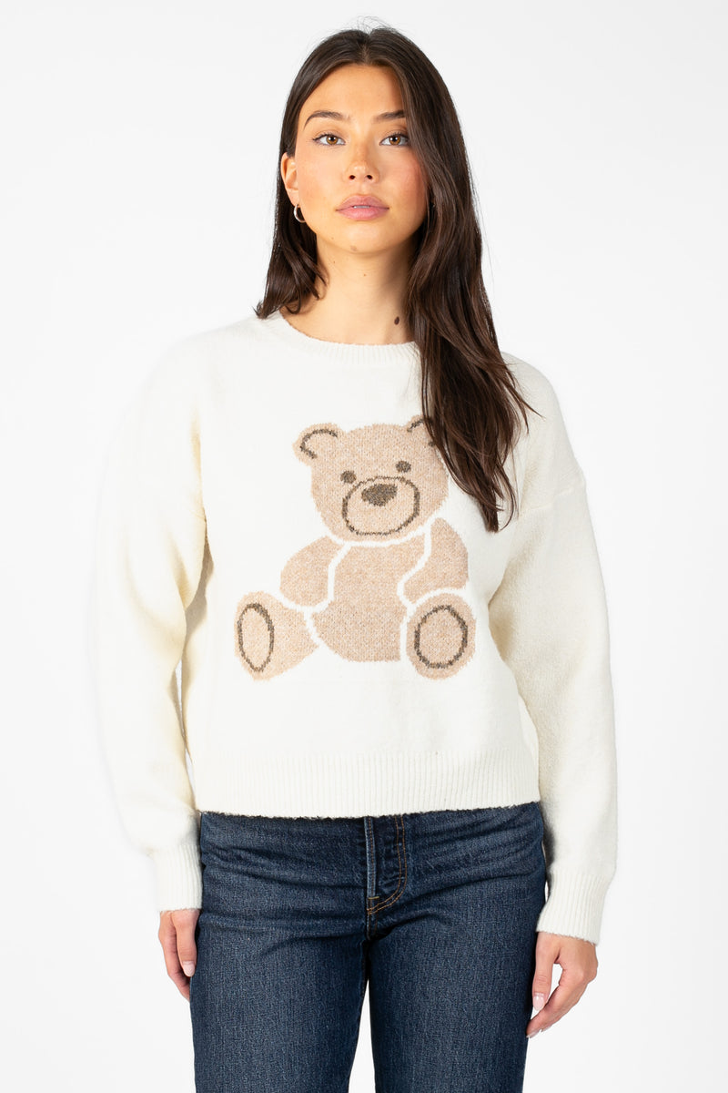 Cuddle Bear Sweater - honey