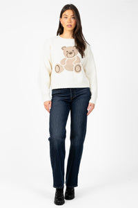 Cuddle Bear Sweater - honey