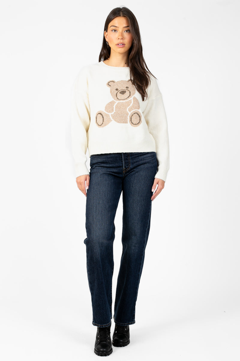 Cuddle Bear Sweater - honey