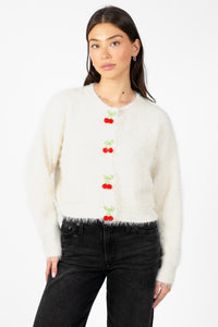 Cherry on Top Cardigan - honey