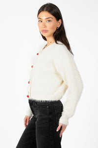 Cherry on Top Cardigan - honey