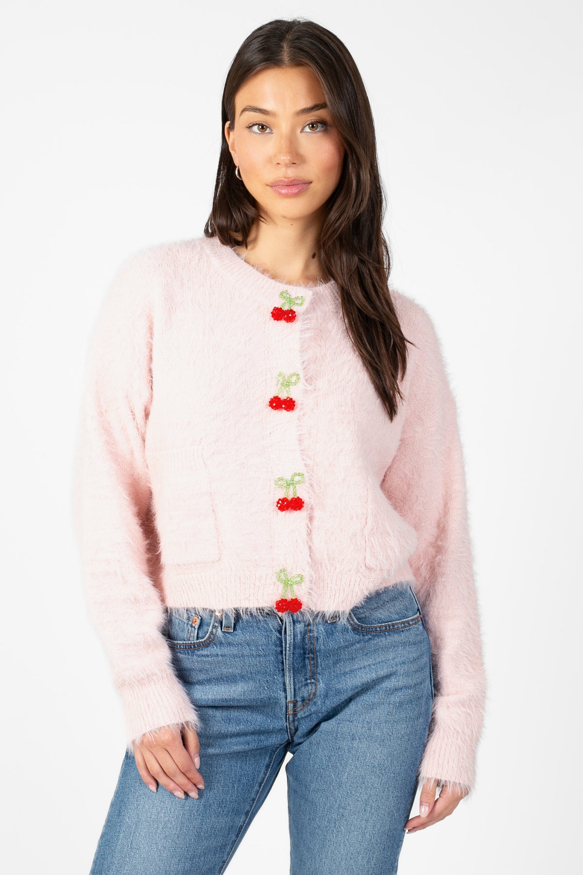 Cherry on Top Cardigan - honey