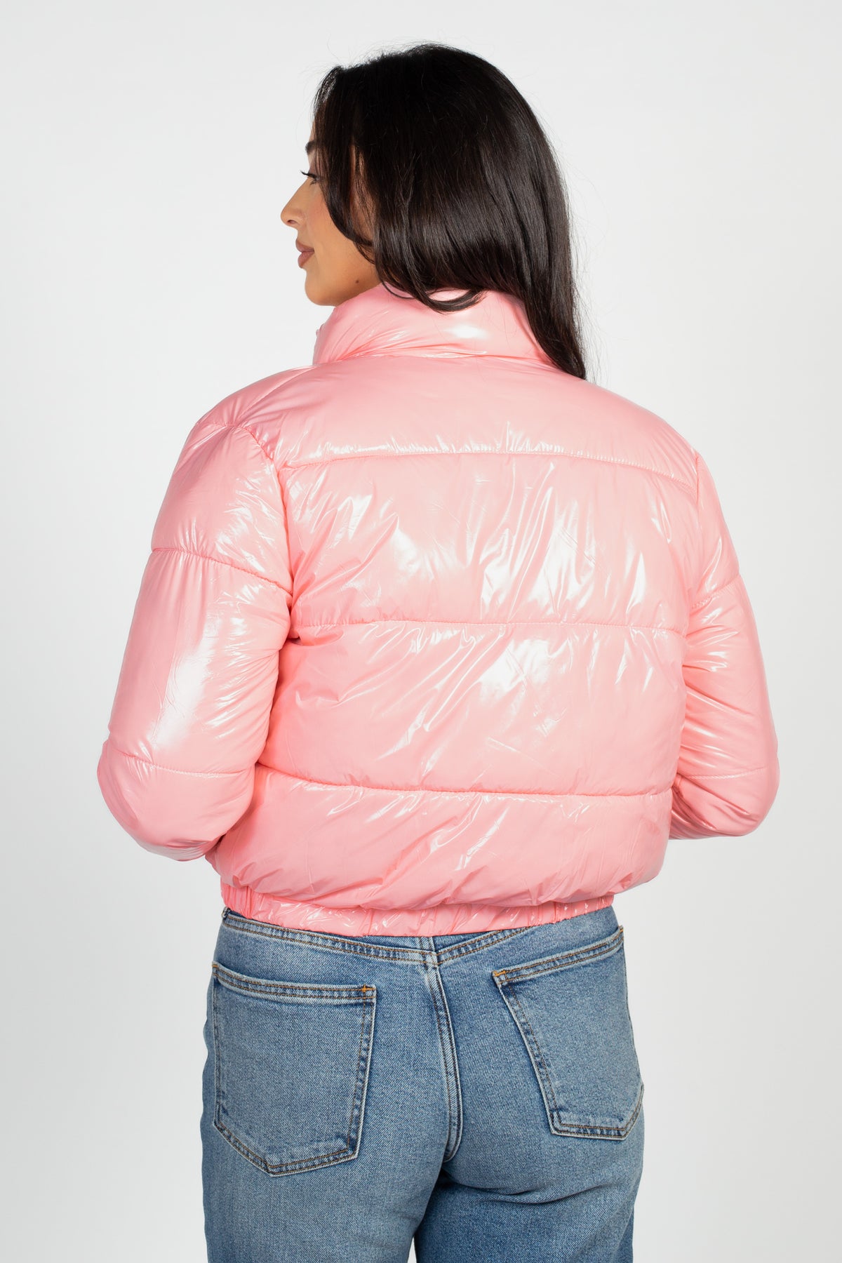 Lena Shiny Puffer Jacket