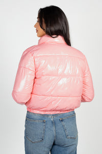 Lena Shiny Puffer Jacket