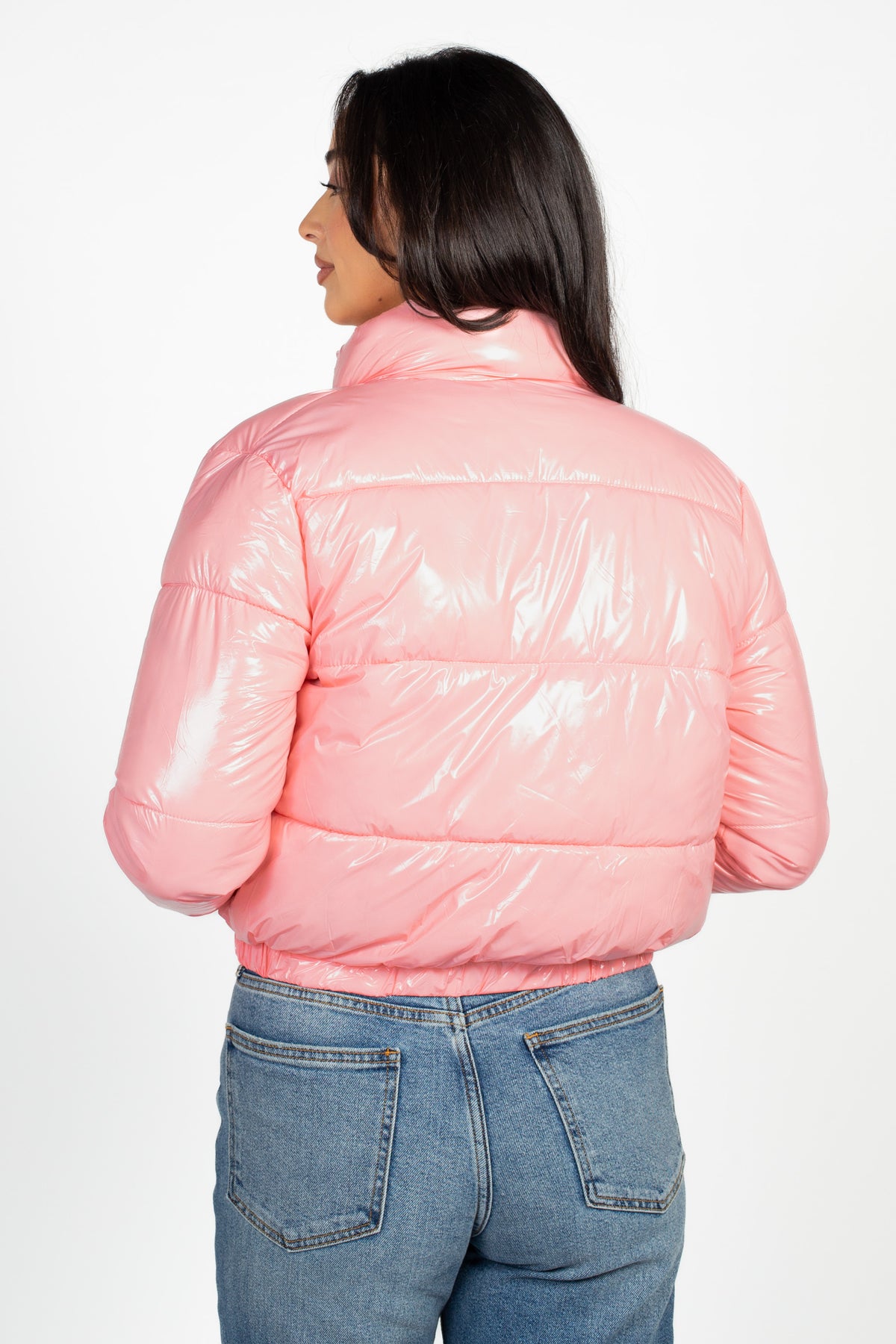 Lena Shiny Puffer Jacket