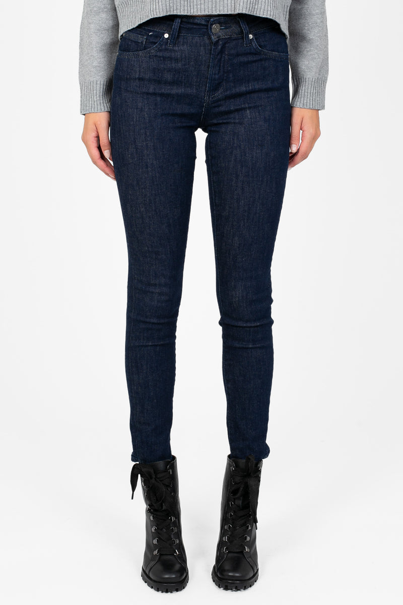 Mavi® Tess Mid-Rise Skinny Jeans - honey