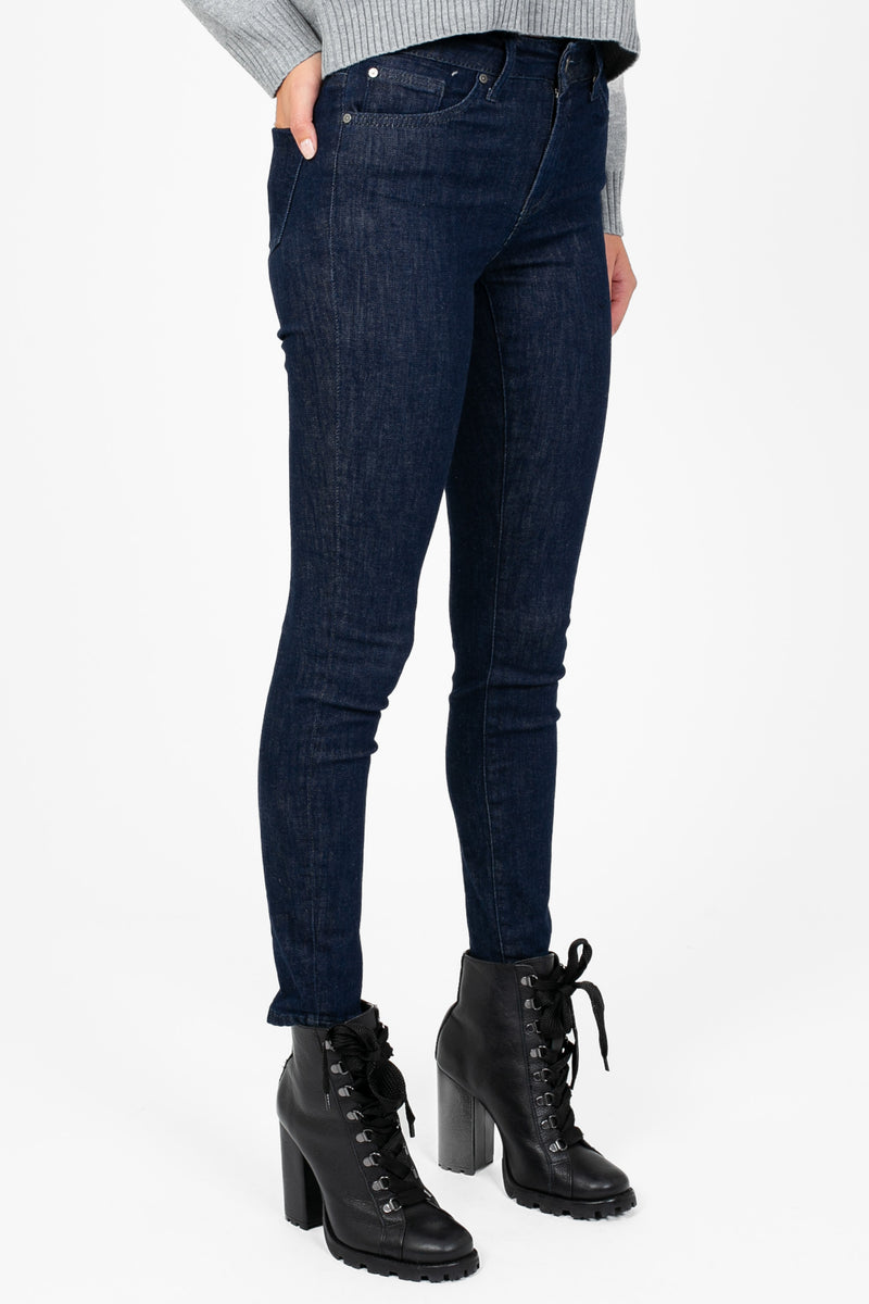 Mavi® Tess Mid-Rise Skinny Jeans - honey