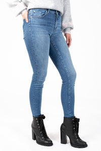 Mavi® Tess Mid-Rise Skinny Jeans - honey