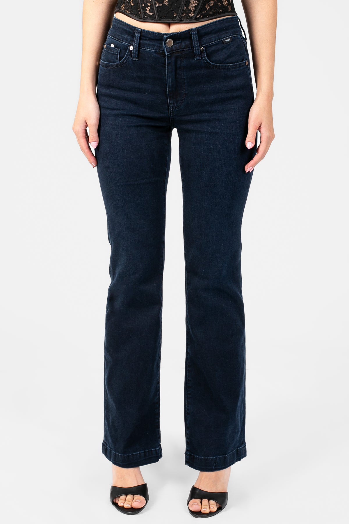 Mavi® Vicky Mid-Rise Bootcut Jeans - honey