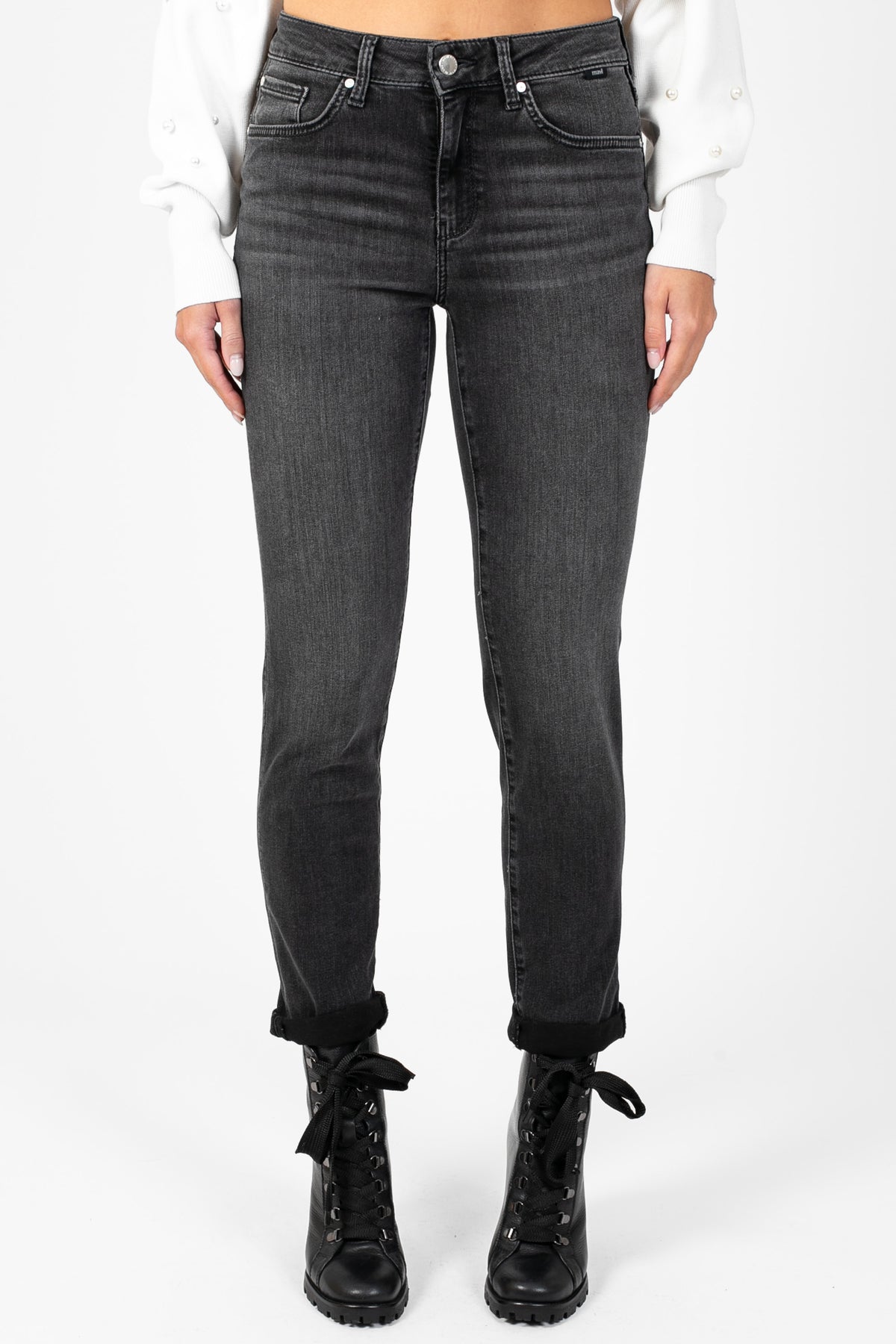 Mavi® Kathleen Slim Boyfriend Jeans - honey