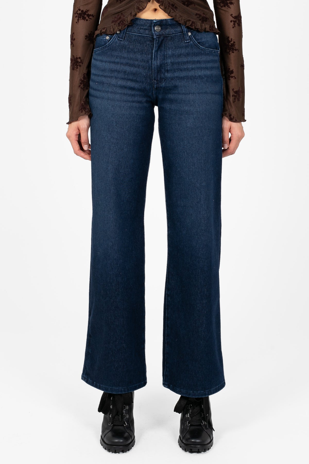 Mavi® Sabrina Wide Leg Jeans - honey