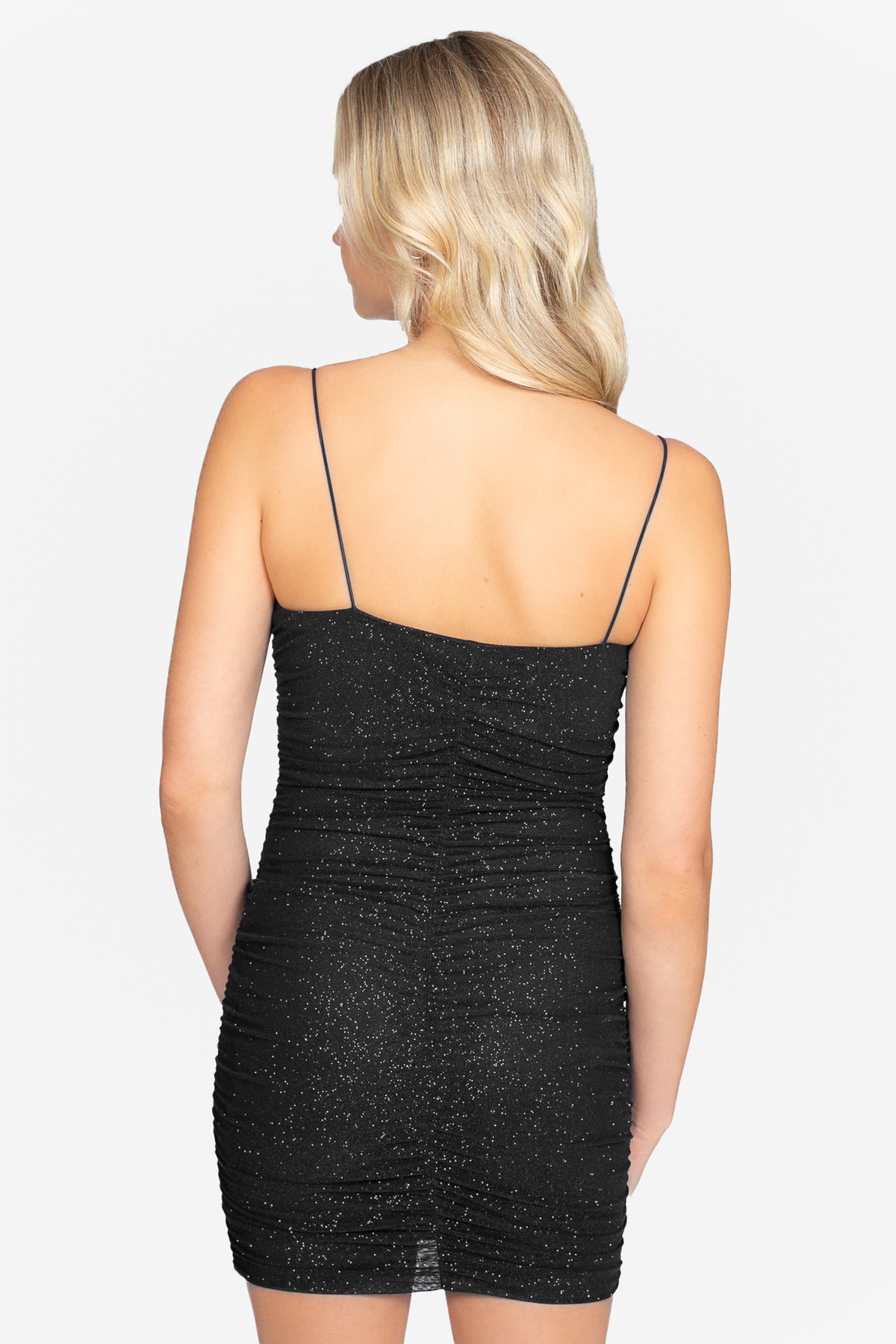 Penelope Shimmer Mesh Mini Dress