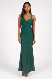 All That Shimmers Mermaid Maxi Dress