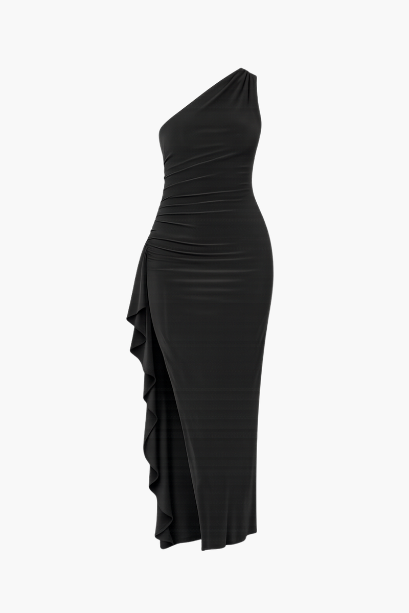 Vesper One-Shoulder Maxi Dress honey Vesper One-Shoulder Maxi Dress honey