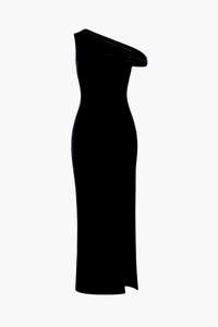 Soraya Mesh Ruched Maxi Dress