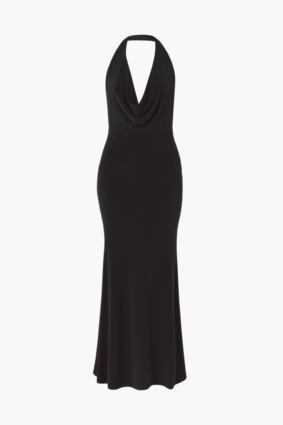 Odessa Cowl Halter Midi Dress honey Odessa Cowl Halter Midi Dress honey