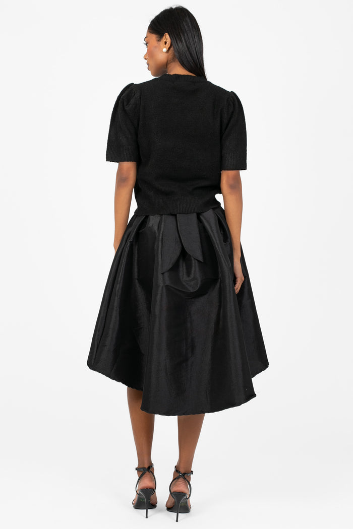 Eleanor High-Low Skirt - honey