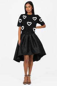 Eleanor High-Low Skirt