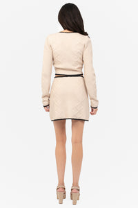 Isabelle Jewelled Bow Mini Skirt