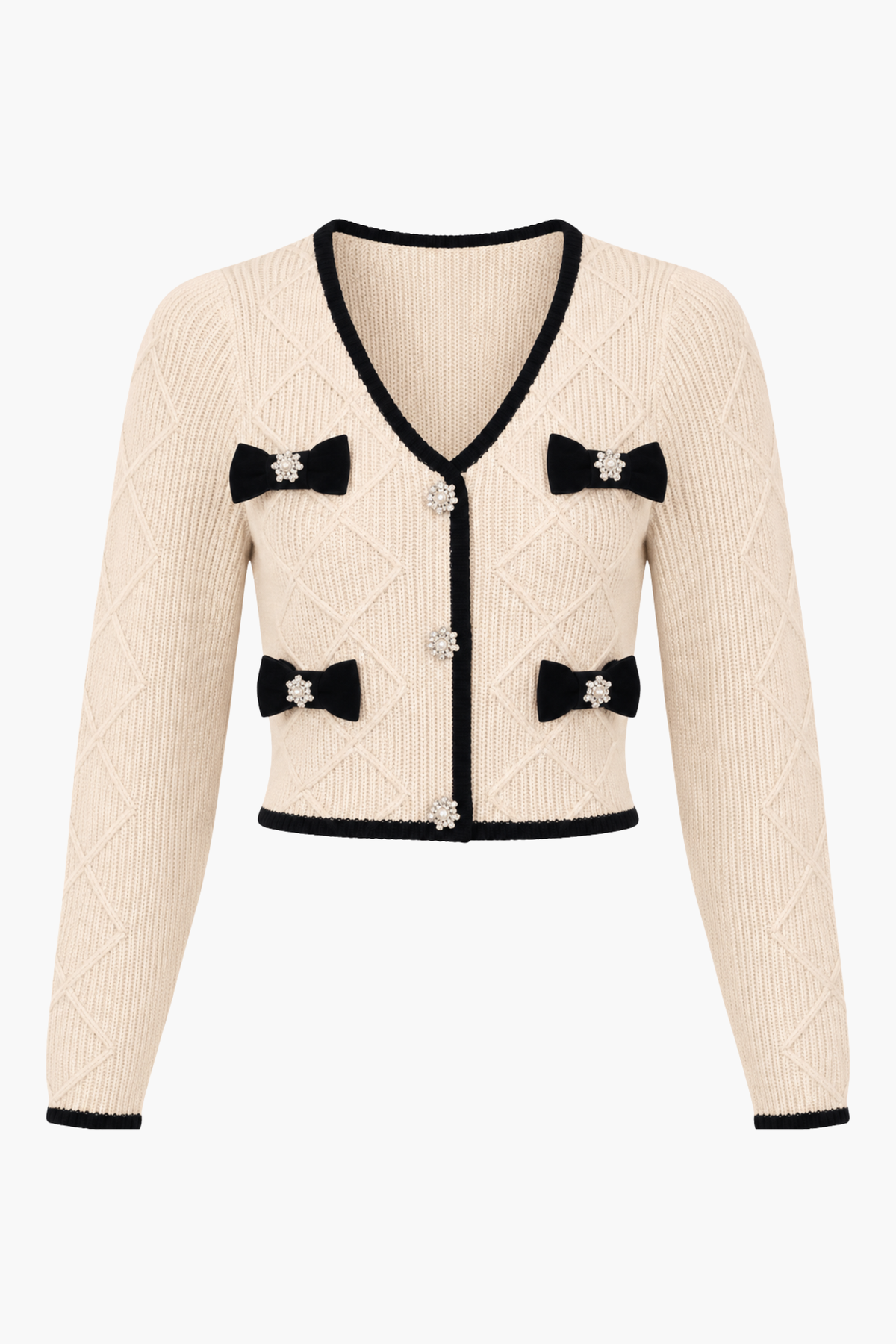 Noelle Jewelled Bow Sweater