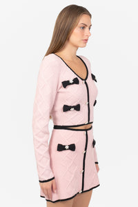 Noelle Jewelled Bow Sweater