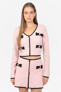 Noelle Jewelled Bow Sweater