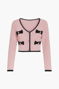 Noelle Jewelled Bow Sweater