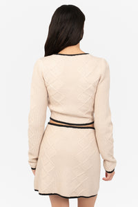 Noelle Jewelled Bow Sweater