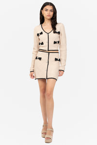 Noelle Jewelled Bow Sweater