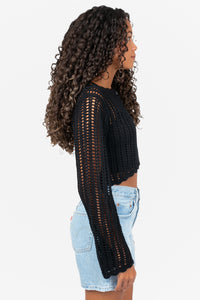 Elody Crochet Sweater