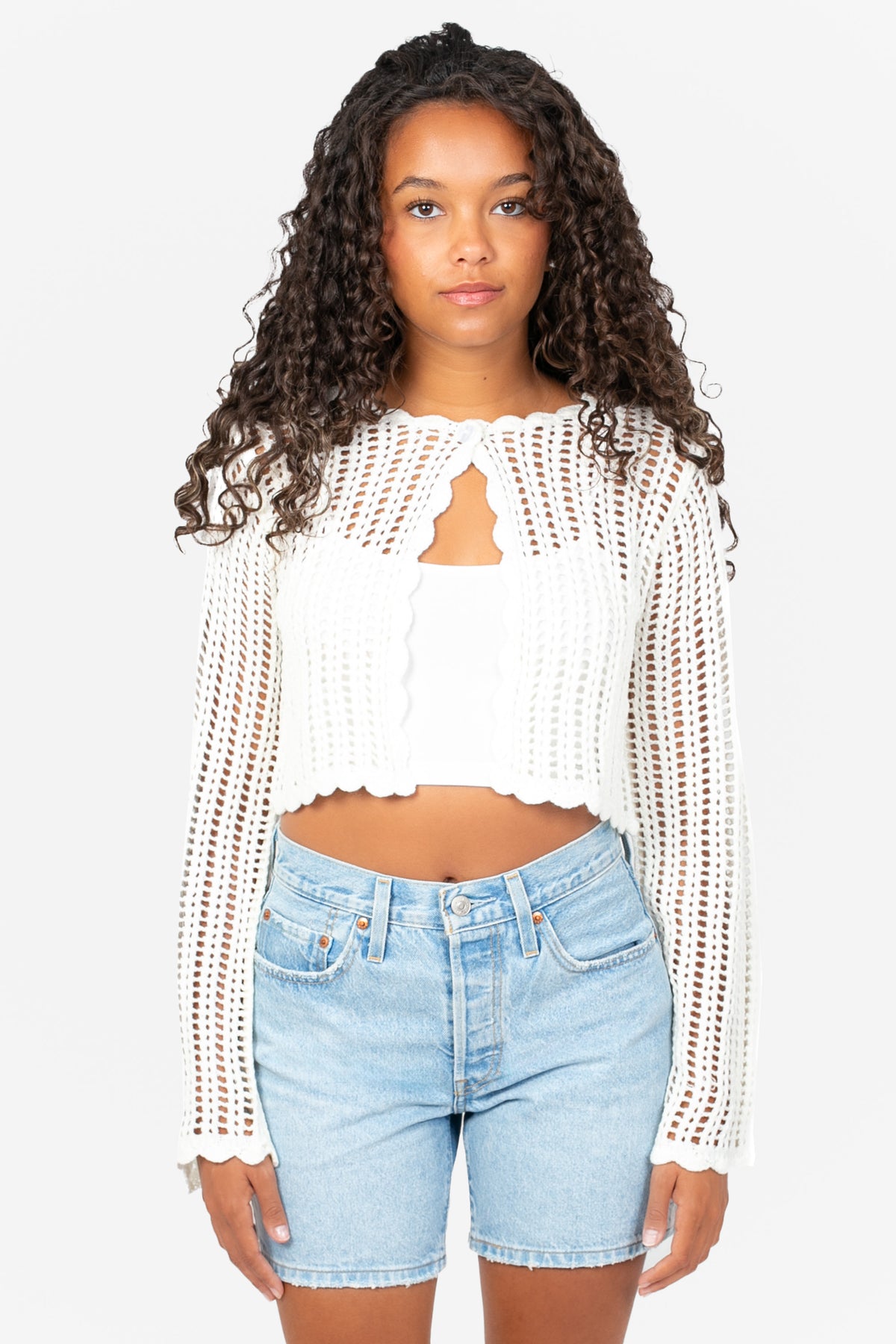 Elody Crochet Sweater