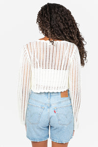 Elody Crochet Sweater