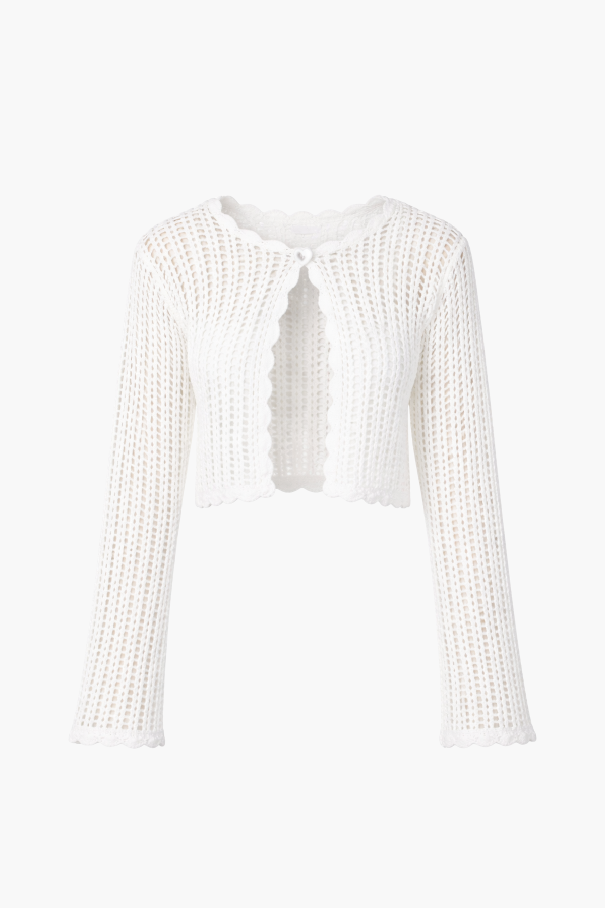 Elody Crochet Sweater - honey