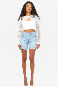 Elody Crochet Sweater
