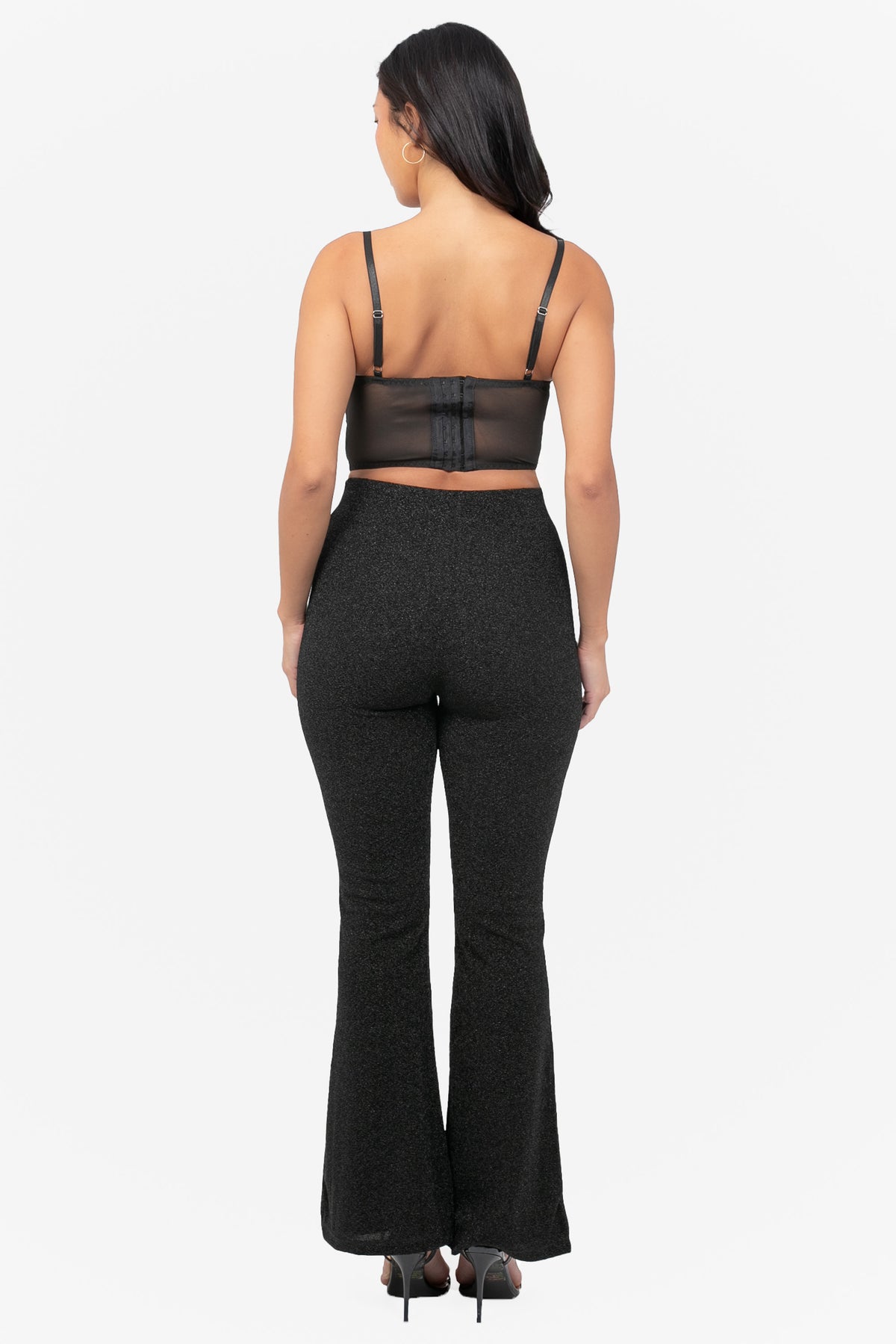 Veda Metallic Flare Pants