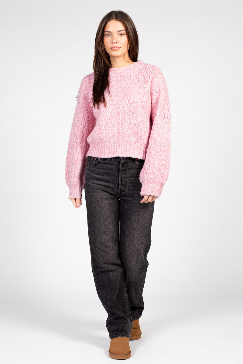 Matilda Chunky Knit Sweater - honey