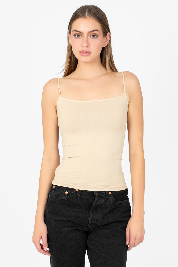 Nikibiki® Short Seamless Tank - honey