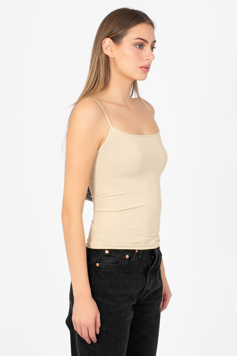 Nikibiki® Short Seamless Tank - honey