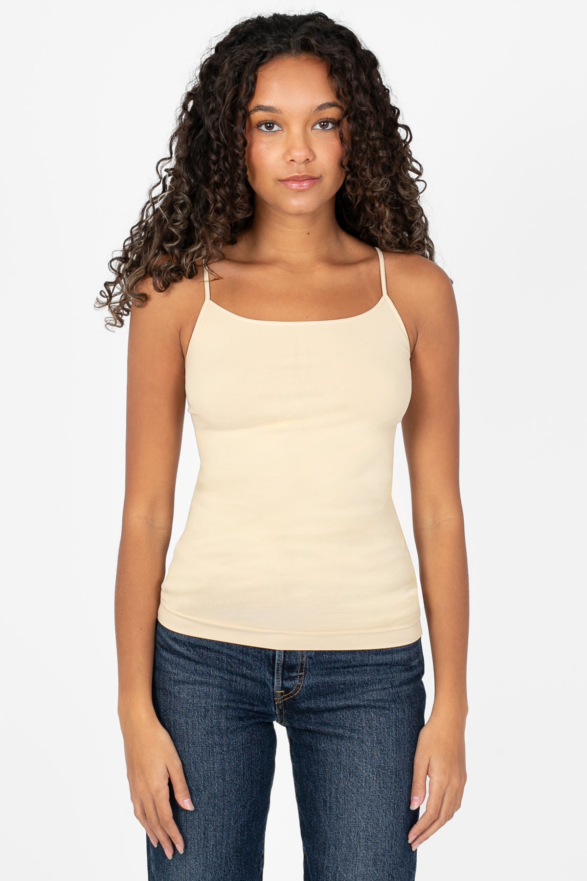 Nikibiki® Classic Seamless Tank Top - honey